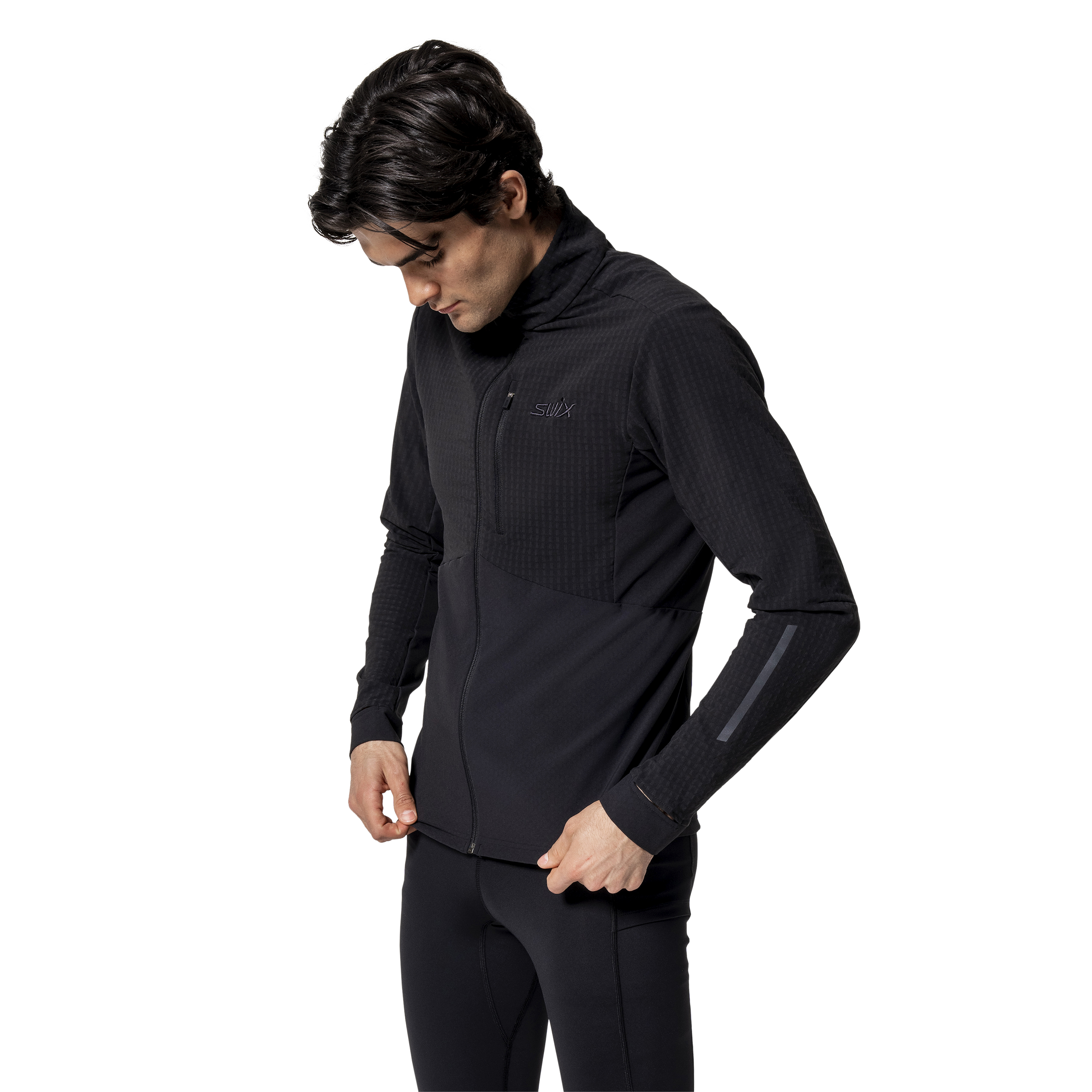 Pace Hybrid Full Zip Midlayer M | Swix