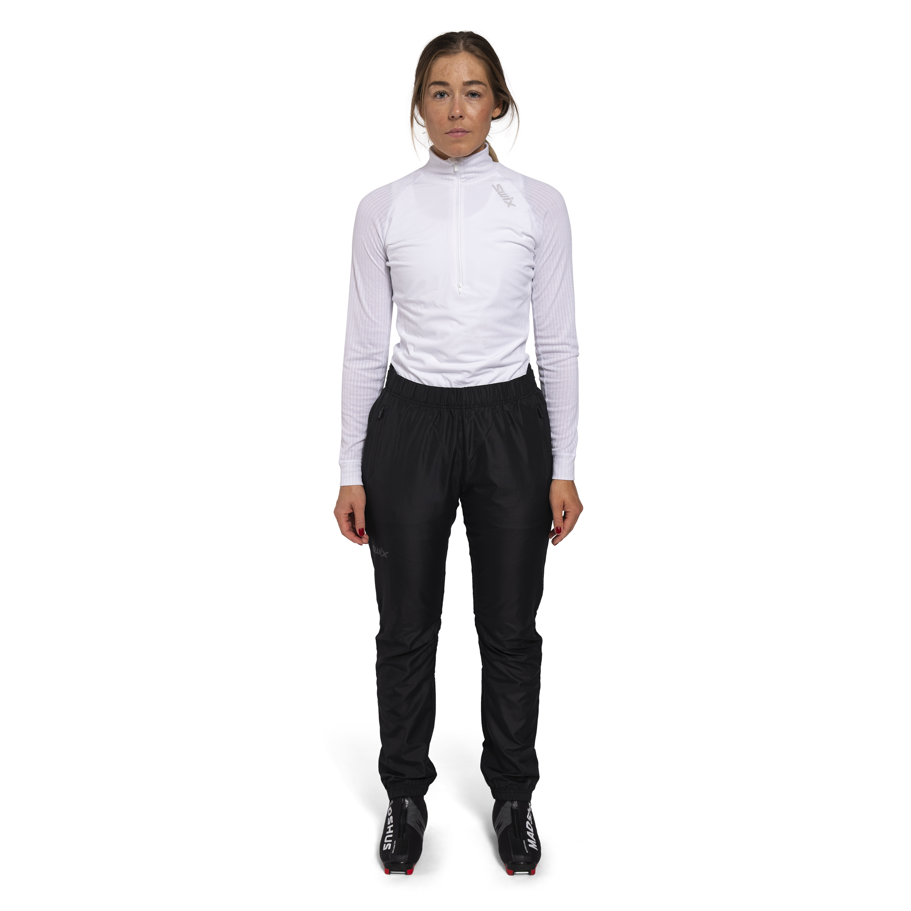 【FOLL】triplecross wardrobe slacks Robell Cloe Couture Wide Leg Trousers, 53473-5405