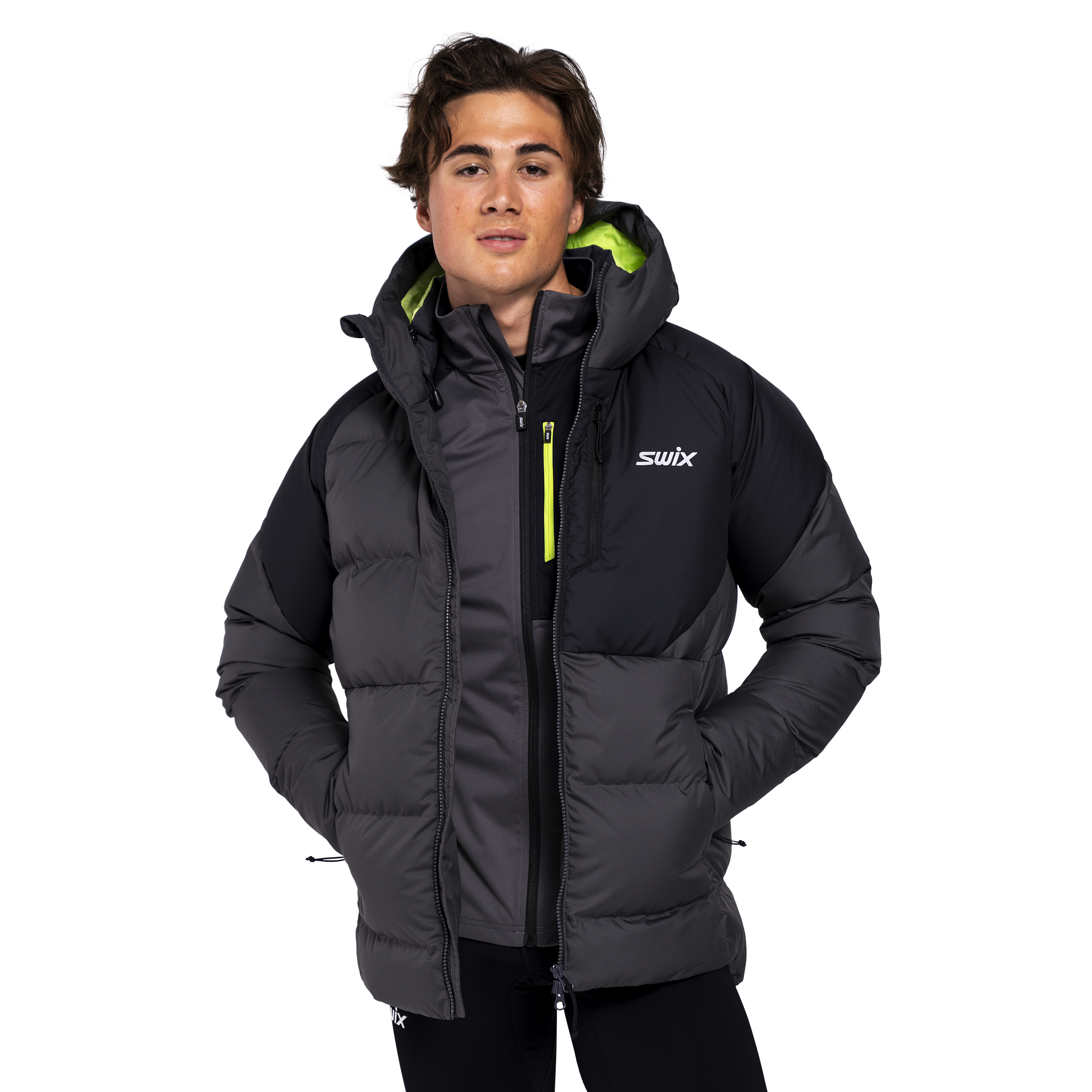 ジャケット・アウター WANSIE DRAWCORD LIGHT MODS COAT BLACK Men's Casual Corduroy Jackets Fall Lightweight Bomber