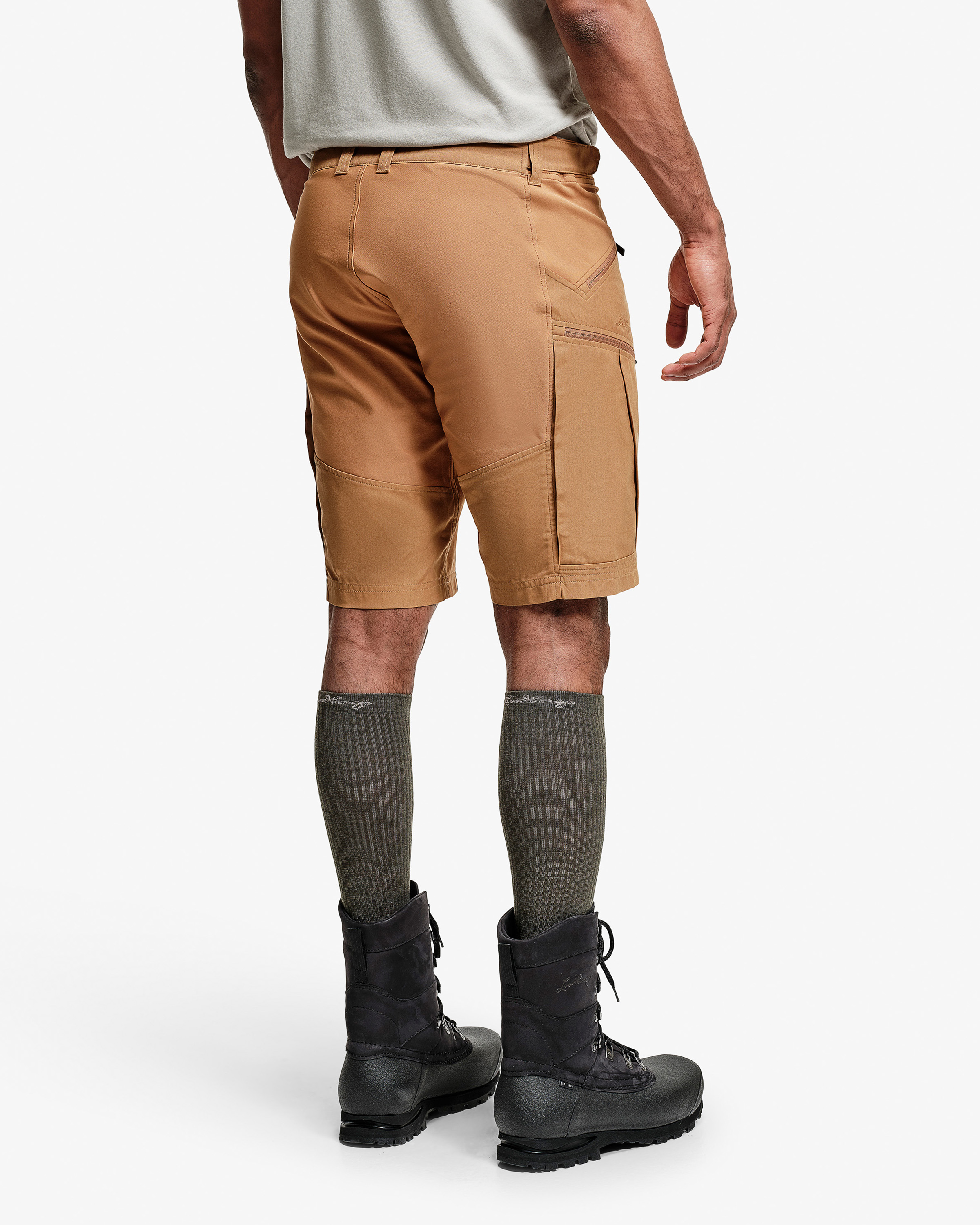 THE TOE Buckingham Short Pants ブラウン M Makke II Ms Shorts | Lundhags