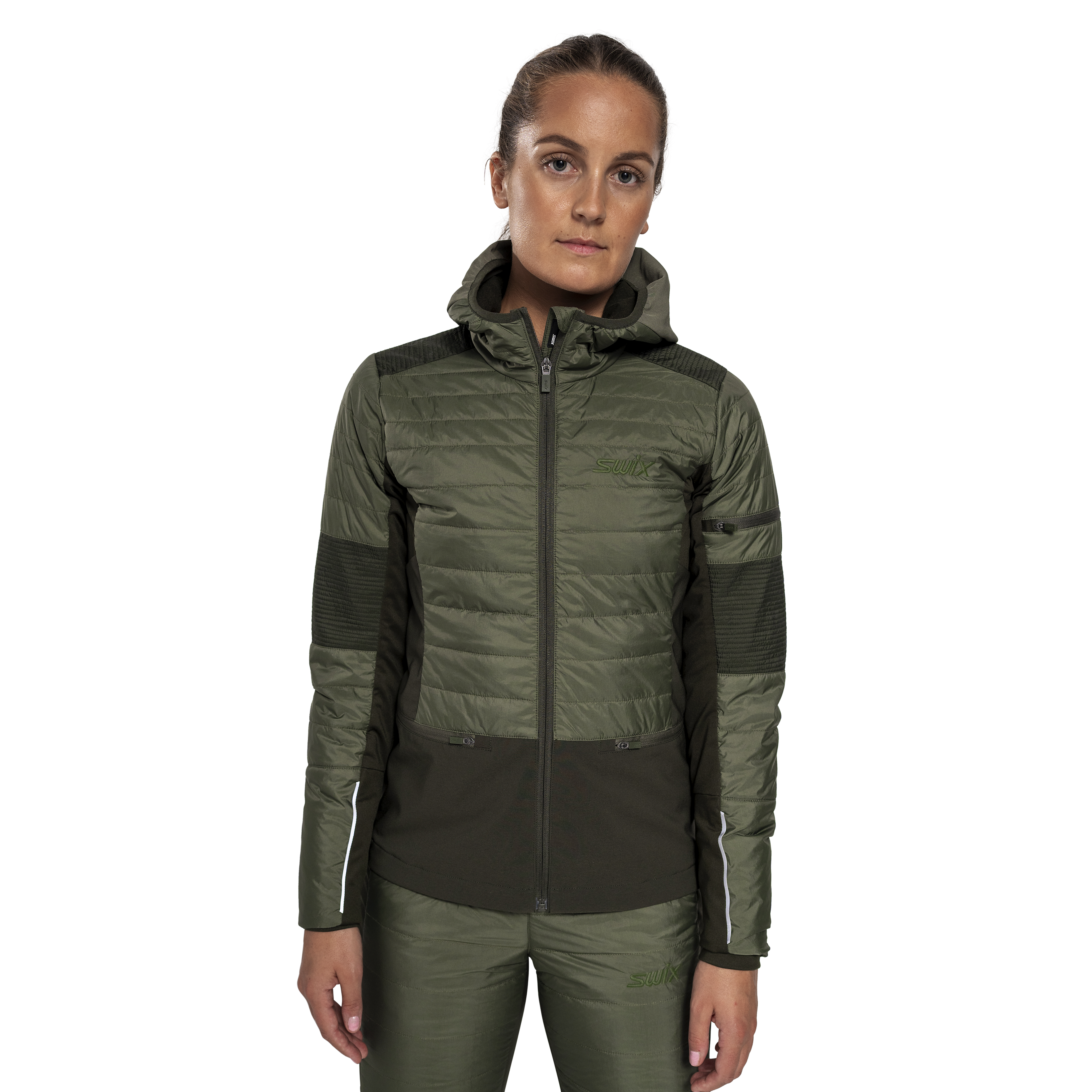 H OLMETEX ZIP JACKET ブラウン ジャケット・アウター