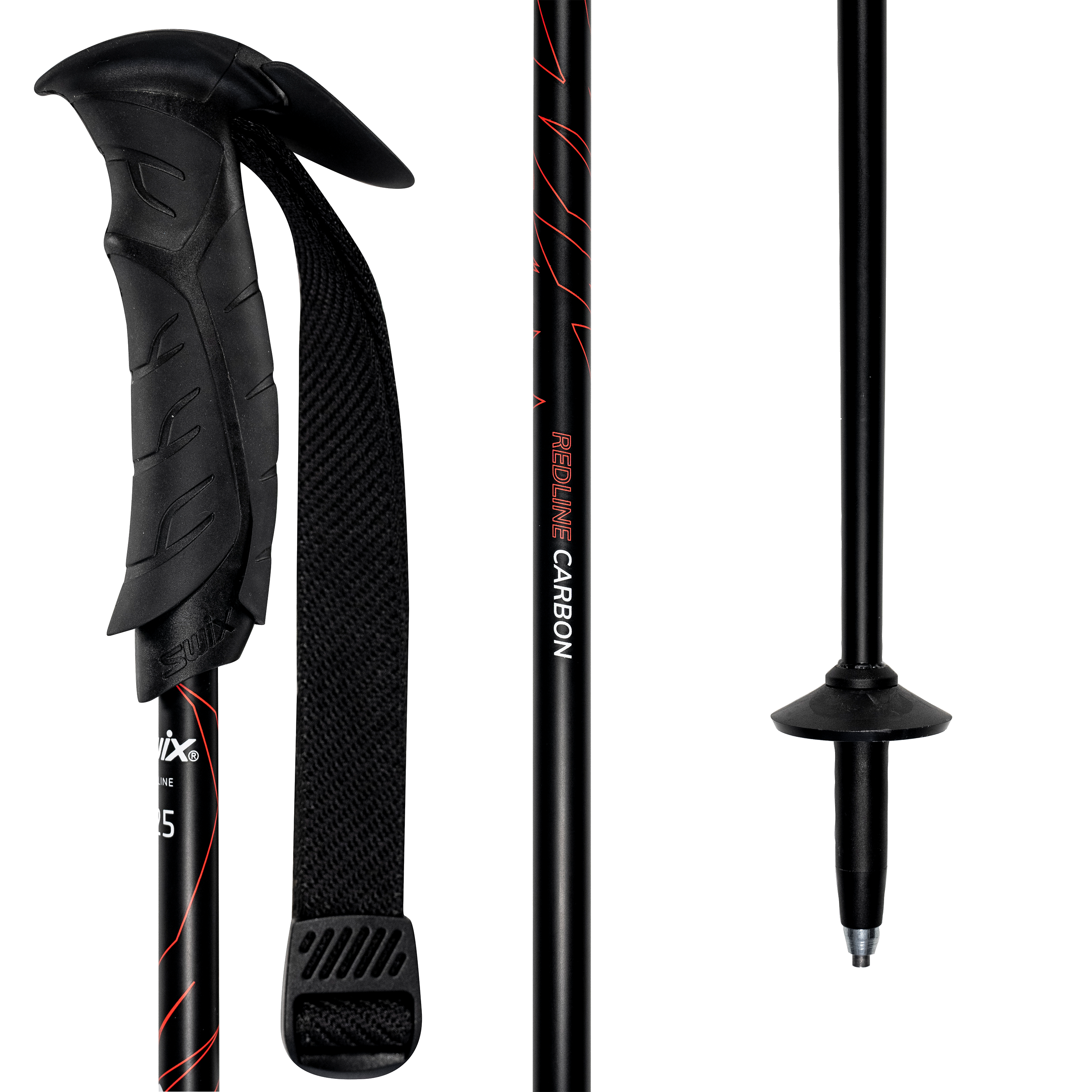 Leki Ski Swix Alpine Ski Poles For Juniors - Lightweight Composite