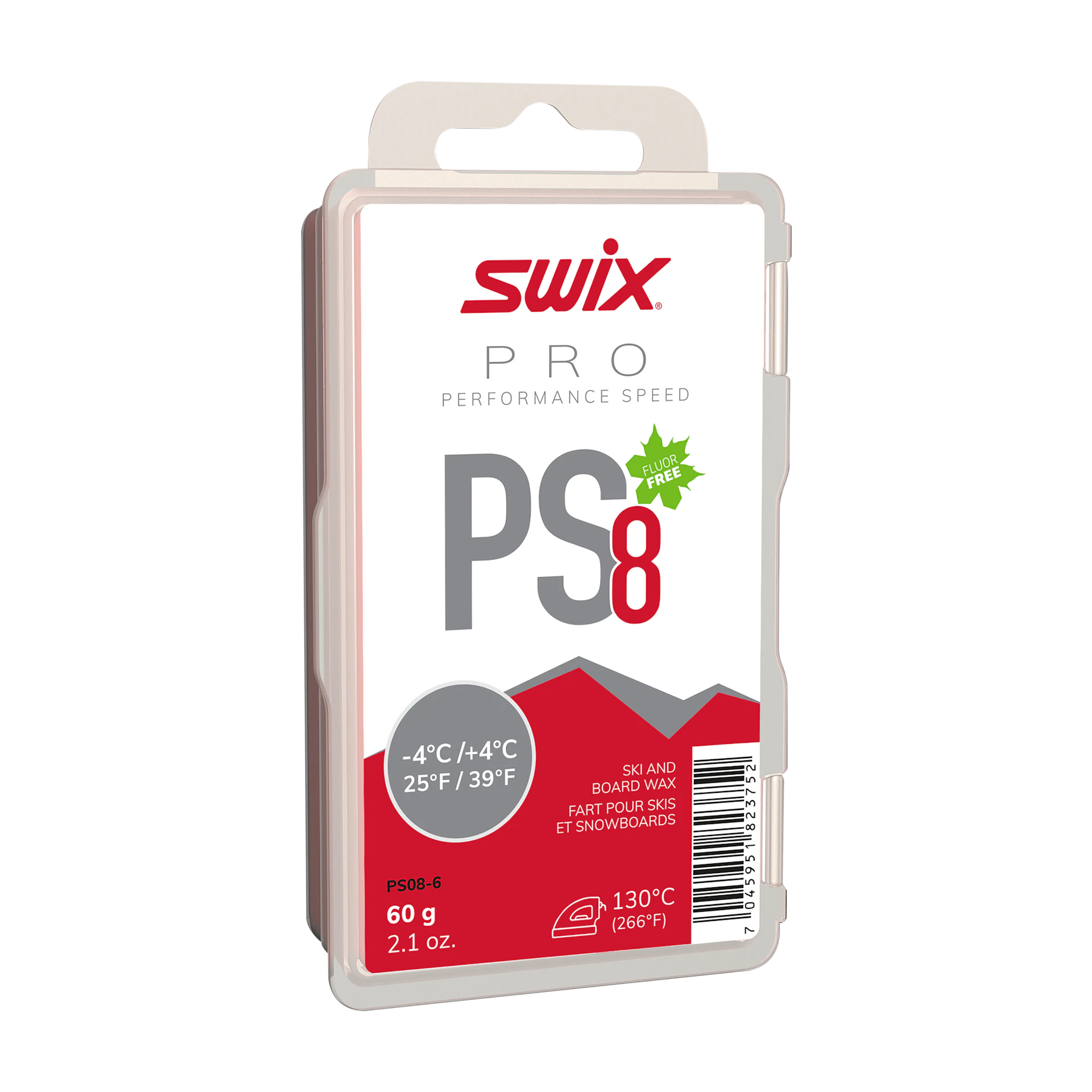 PS8 Red -4°C/+4°C, 60g | Swix