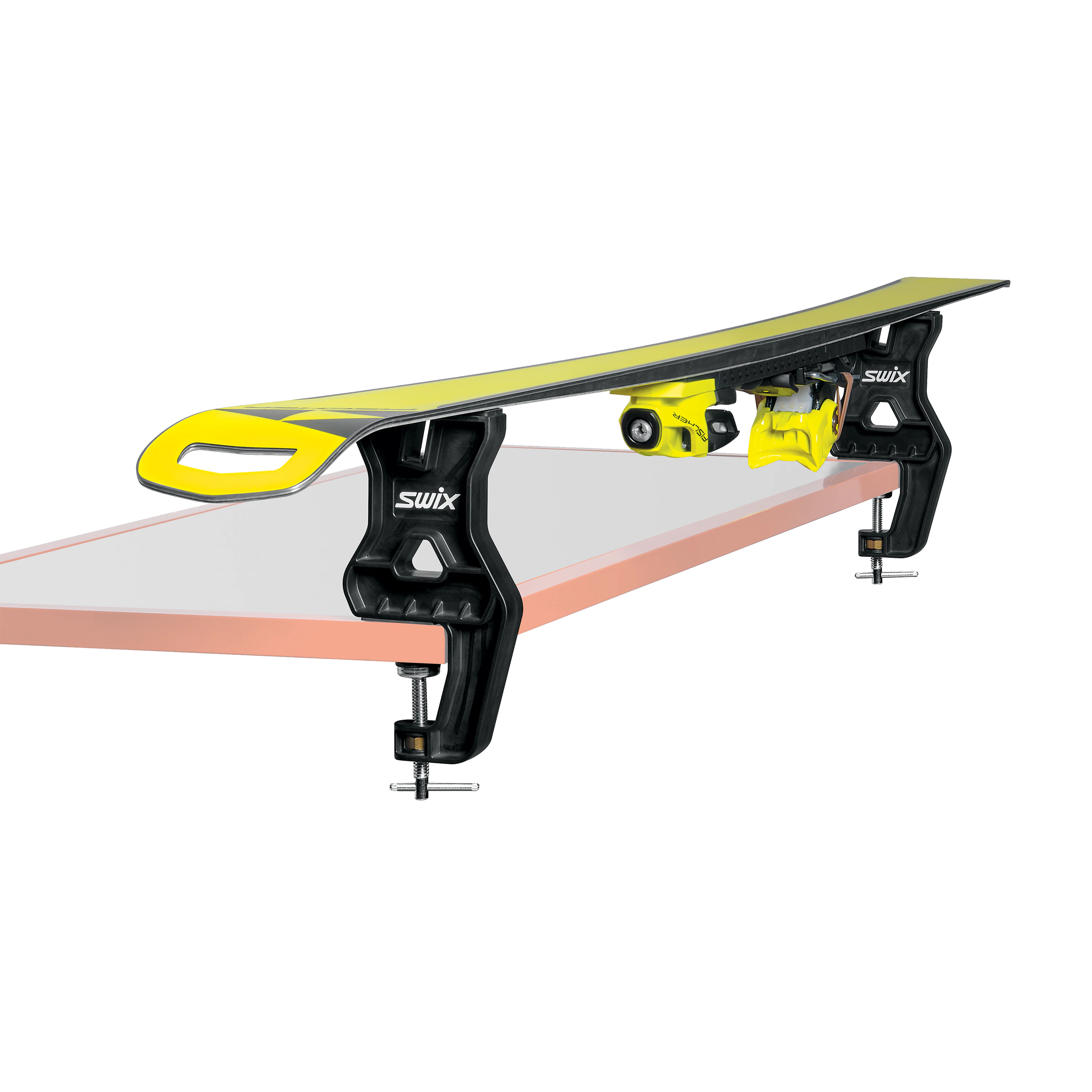 Swix F4 Kombi Bürste - Spazzola Combinata In Feltro E Nylon Per Sci, Con Manico In Legno, Ideale Per Cere F4