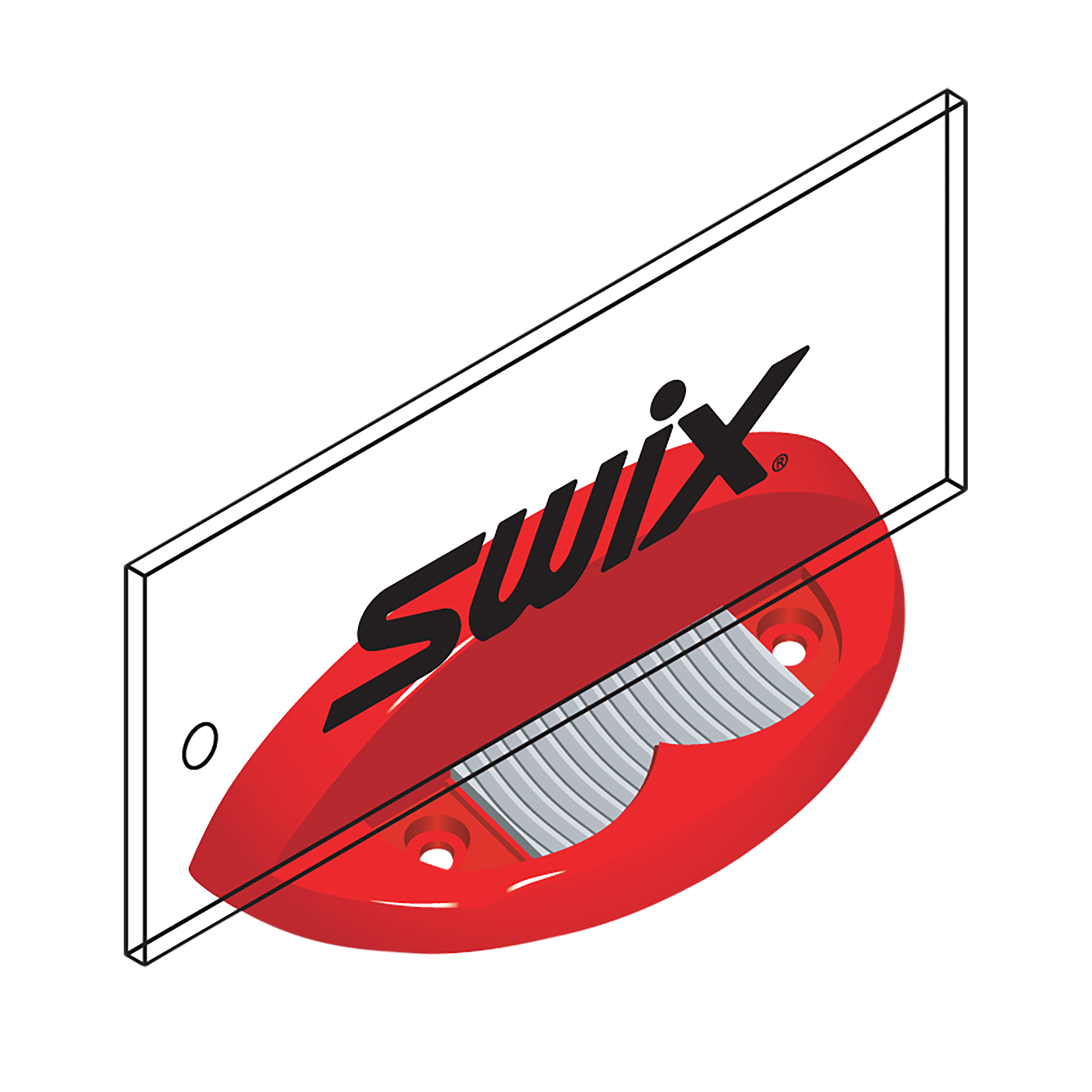 T408 Sharpener plexi, 40mm | Swix