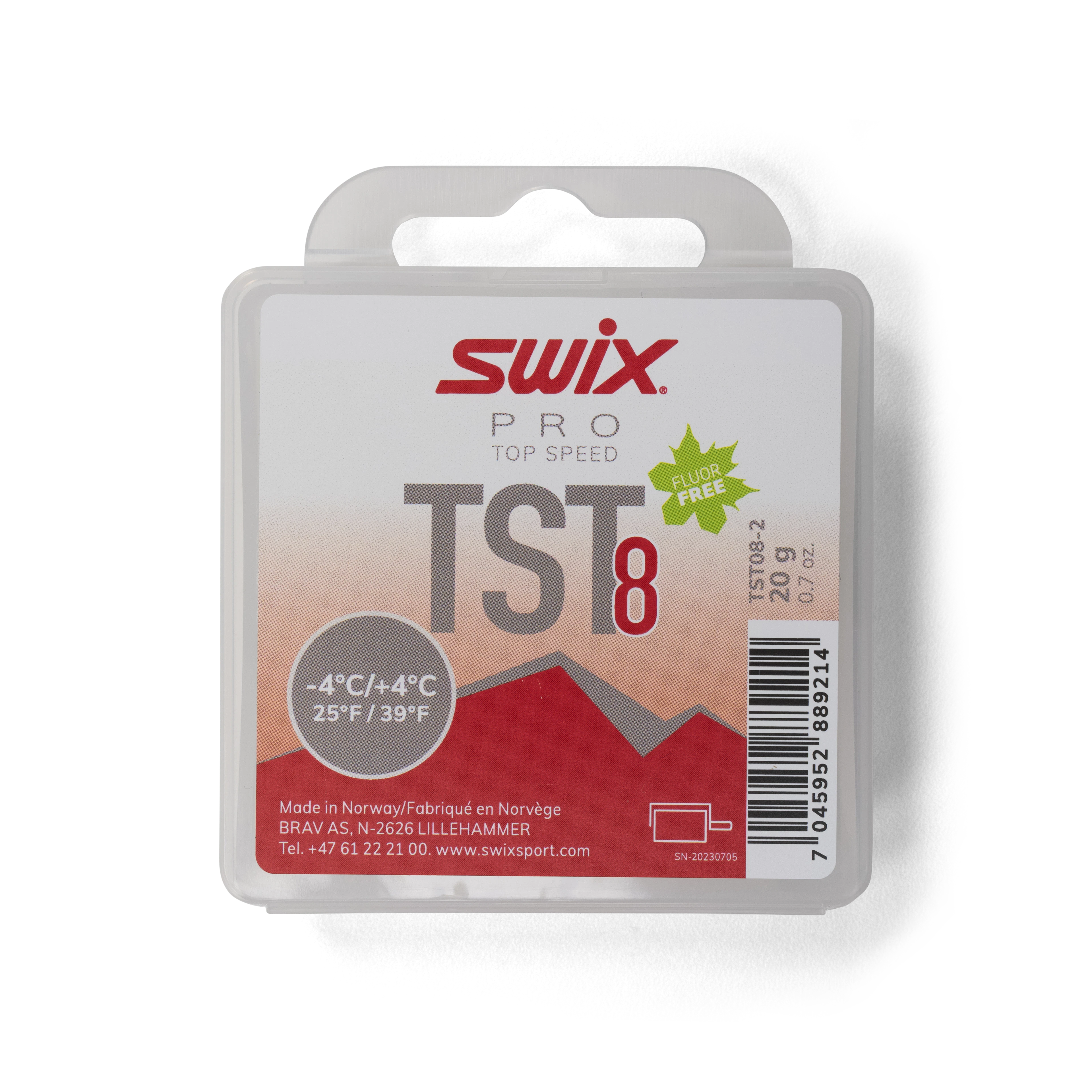 TS8 Turbo Red -4°C/+4°C, 20g | Swix